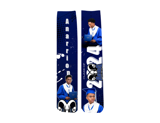 Custom Graduation Socks